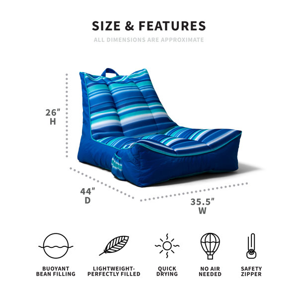 Comfort Research Big Joe Captain's Pool Lounger & Reviews Wayfair